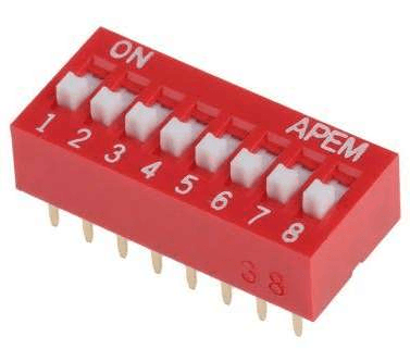 8 PIN DIP SWITCH